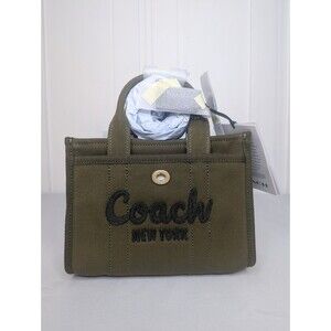 Coach Mini Cargo Tote 20 - Olive, NWT